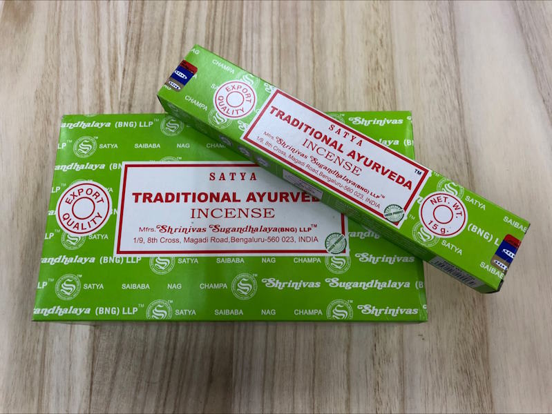Incienso Tradicional Ayurveda Satya